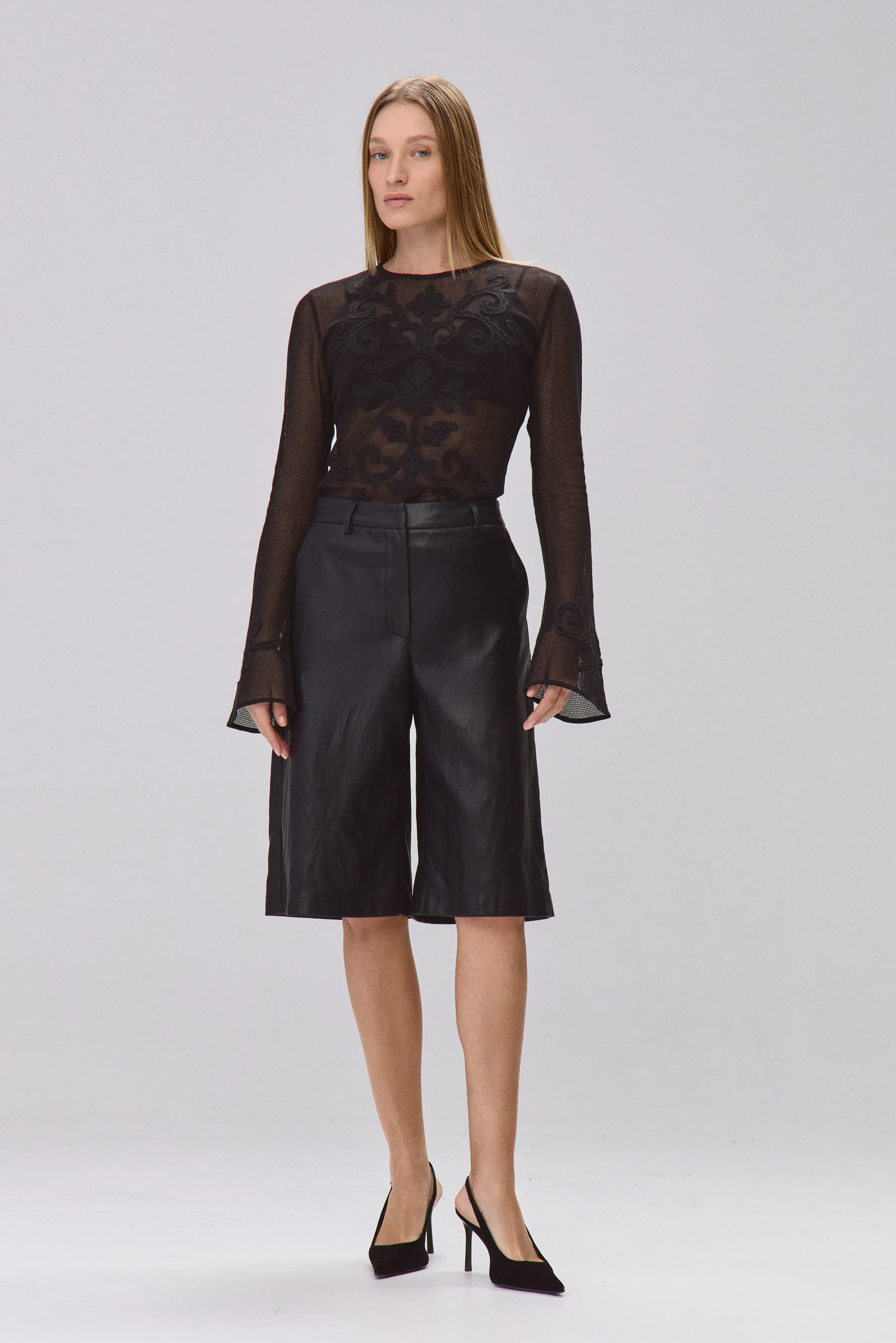 S חולצת תחרה - Image 5